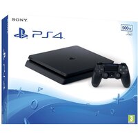 Sony PlayStation 4 Slim 500GB (черный)