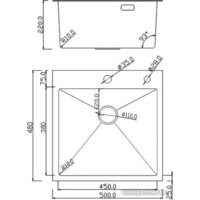 Roxen Simple 560220-50 сатин (с коландером и дозатором) Image #12
