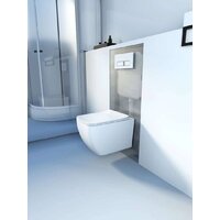 Roxen Cube Bidet в комплекте с инсталляцией StounFix Dual Fresh 6 в 1 542448 (кнопка: белый глянец) Image #9