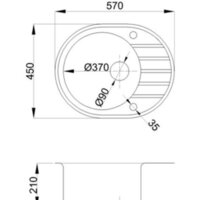 БелЭворс New Lux R + смеситель W74004-2 + дозатор L405F (черный) Image #8