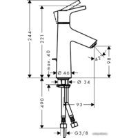 Hansgrohe Talis S 72022000 Image #2