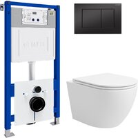 Lauter Vortex 2110830 с кнопкой 219704J (прямоугольная, черный)