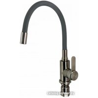 БелЭворс Mila L + смеситель W74004-9 + дозатор L405-1 (серый/сатин) Image #2