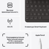 Apple iPad 10.2" 2021 64GB LTE MK493 (серебристый) Image #8