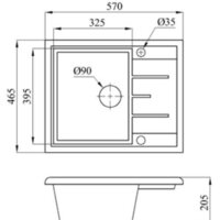 БелЭворс Mila L + смеситель W74004-3 + дозатор L405H (белый) Image #11
