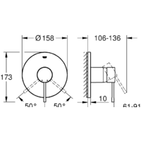Grohe Essence 24057001 (хром) Image #3