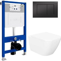 Lauter Nuremberg 21811 + 21901002 (белый, с кнопкой смыва 219704J черный)