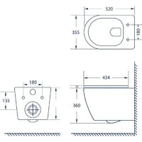 Lauter Nuremberg 21811 + 21901001 (белый, с кнопкой смыва 219704J черный) Image #36