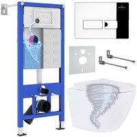Roxen Antares Tornado в комплекте с инсталляцией StounFix Dual Fresh 6 в 1 968316 (кнопка: хром глянцевый) Image #1