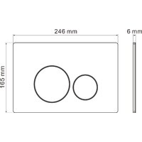 Roxen Cube Bidet One Rimless 6 в 1 StounFix Dual Fresh 632852 (оружейная сталь/металл) Image #23