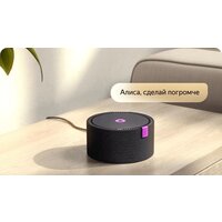 Яндекс Станция Мини (черный) + розетка Яндекс Image #8