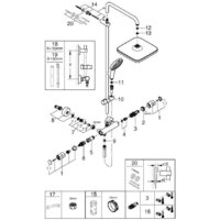 Grohe Tempesta System 250 Cube 26689001 Image #5