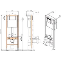 Saniteco KW-9004W в комплекте с инсталляцией + 64109 + S-IN-MZ-VECTOR Image #32