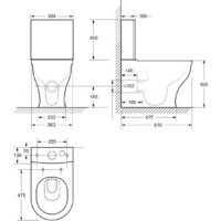 Cezares Giubileo CZR-165-CPR (без бачка, без сиденья) Image #2