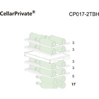 Cellar Private CP017-2TBH со скрытой ручкой Image #2