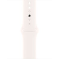 Apple Watch Series 10 42 мм (алюминиевый корпус, розовое золото/легкие румяна, спортивный силиконовый ремешок M/L) Image #3