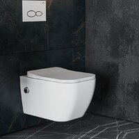 Roxen Cube bidet в комплекте с инсталляцией StounFix Dual Fresh 6 в 1 966246 (кнопка: бежевый) Image #9