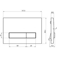 Berges Wasserhaus Floe S Rimless + АТОМ 410 AT-043337 (с сиденьем) Image #11