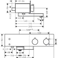Hansgrohe ShowerTablet 13107000 (хром) Image #2