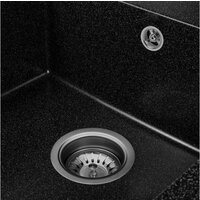 Saniteco Fama (черный с сифоном) Image #4