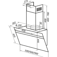 MAUNFELD Medway 60 (черный/сатин) Image #2