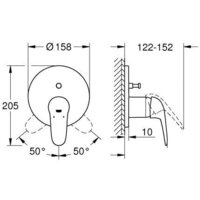 Grohe Eurosmart 24047003 (хром) Image #4
