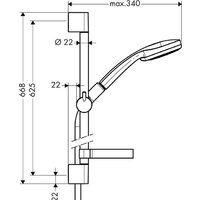 Hansgrohe Croma 100 Vario 27776000 Image #6