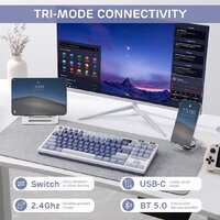 Royal Kludge M87 RGB Ocean Blue (RK Cream) Image #3