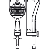 Hansgrohe Rainfinity 130 3jet 26851000 Image #5