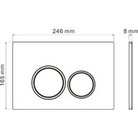 Roxen Antares Tornado в комплекте с инсталляцией StounFix Dual Fresh 6 в 1 968346 (кнопка: пастель бежевый) Image #13