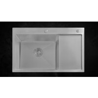 Astir Decor Satin C78x51L (с сифоном, дозатором и коландером) Image #8