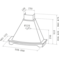 Elica Coraline WH/A/60 T.Grezzo Image #4