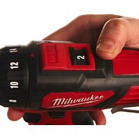 Milwaukee M12 BDD-0 4933441930 (без АКБ) Image #3