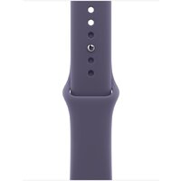 Apple Watch Series 11 42 мм (алюминиевый корпус, серебристый/фиолетовый туман, спортивный силиконовый ремешок S/M) Image #3