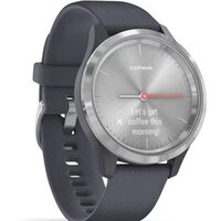 Garmin Vivomove 3S (серебристый/синий) Image #2