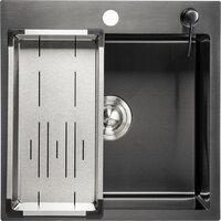 Saniteco 5050 PVD (с сифоном, дозатором и коландером) Image #2