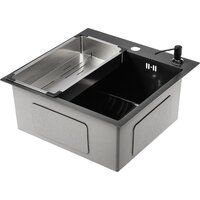 Saniteco 5050 PVD (с сифоном, дозатором и коландером) Image #3