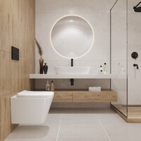 Lauter Square 214903 + GROHE Rapid SL 38721001 (овальная, хром) Image #10