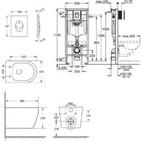 Lauter Sulzdorf + GROHE Rapid SL 38721001 (белый с микролифтом) Image #20