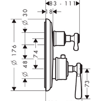 Axor Montreux 16821000 (хром) Image #2