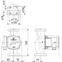 Grundfos UP 40-50 F B 250 Image #2