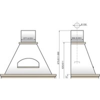 Elikor Бельведер Валенсия 90П-650-П3Д (топленое молоко/дуб неок.) (943862) Image #2